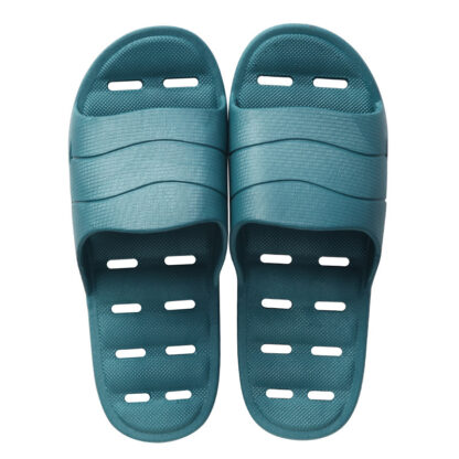 Plastic thick soft bottom leaking household slippers - Image 3