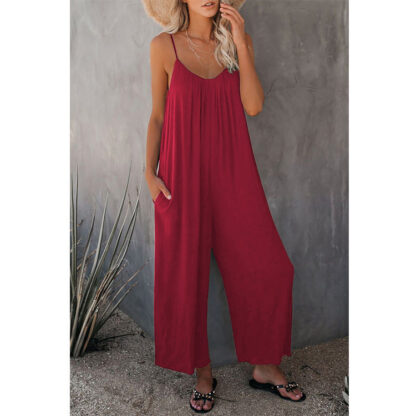 Women's Loose Sleeveless Jumpsuits Romper - Image 5