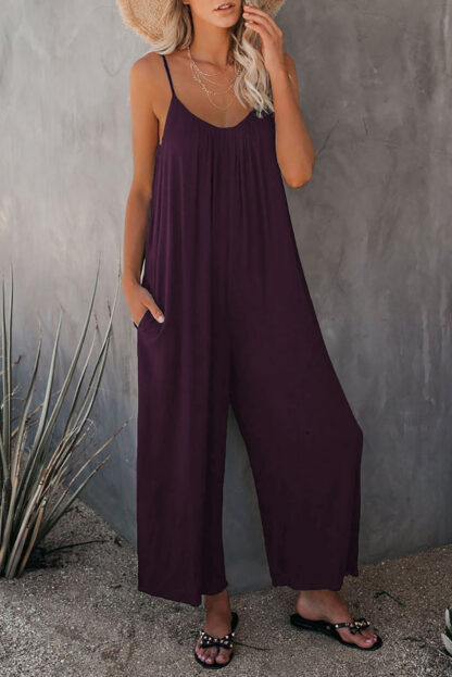 Women's Loose Sleeveless Jumpsuits Romper - Image 6