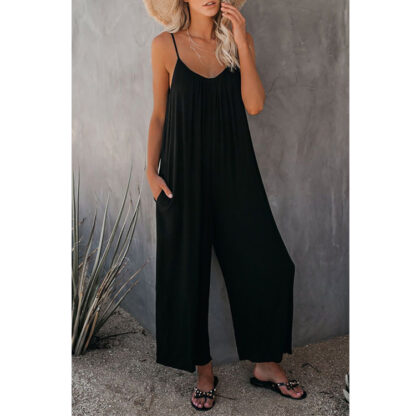 Women's Loose Sleeveless Jumpsuits Romper - Image 3